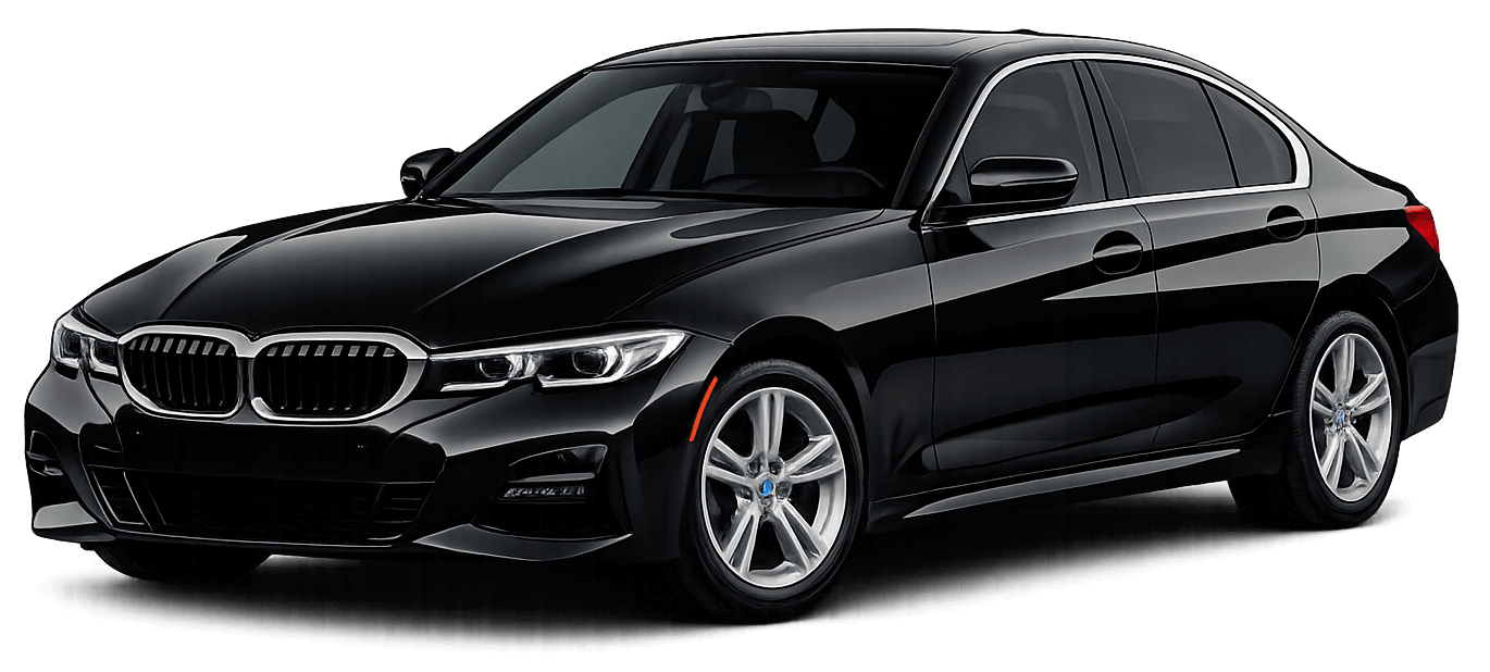 BMW sedan with 15% tint